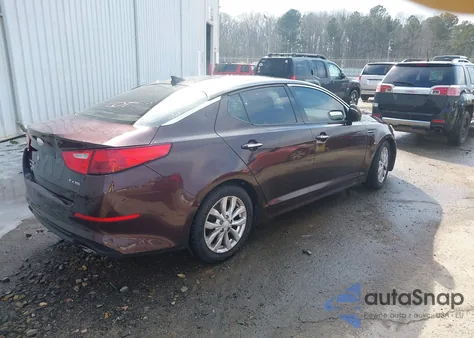 2015 Kia Optima Ex из США, поврежденный, VIN 5XXGN4A70FG386283